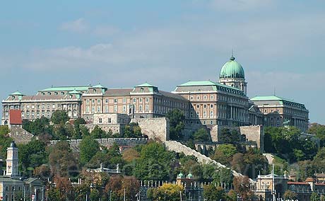 Burg in Budapest in Ungarn foto