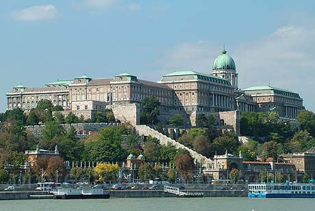 Der koenigliche Palast in Budapest foto