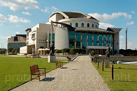 Der ungarischen Nationaltheater Budapest foto