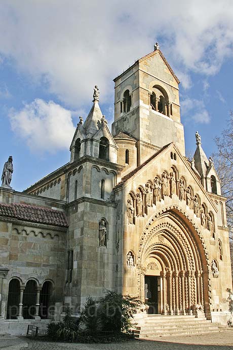 Kirche an der Burg Vajdahunyad Budapest foto