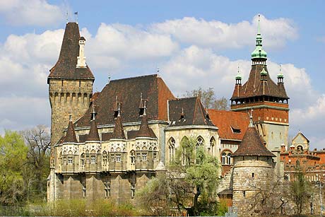 Vadjahunyad Burg in Budapest foto