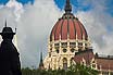 Imre Nagy And Hungarian Parliament Budapest 