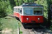 Train à Crémaillère à Venir à La Station Terminale à Budapest