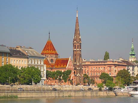 Danubio a Budapest Ungheria foto